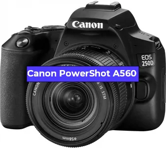 Ремонт фотоаппарата Canon PowerShot A560 в Омске